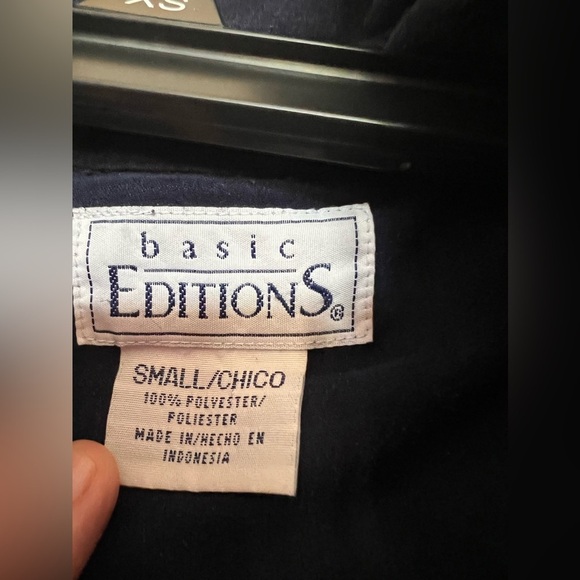 Basic Editions - Chico - Suede - Casual Button Down Long Sleeve Shirt - Picture 2 of 3